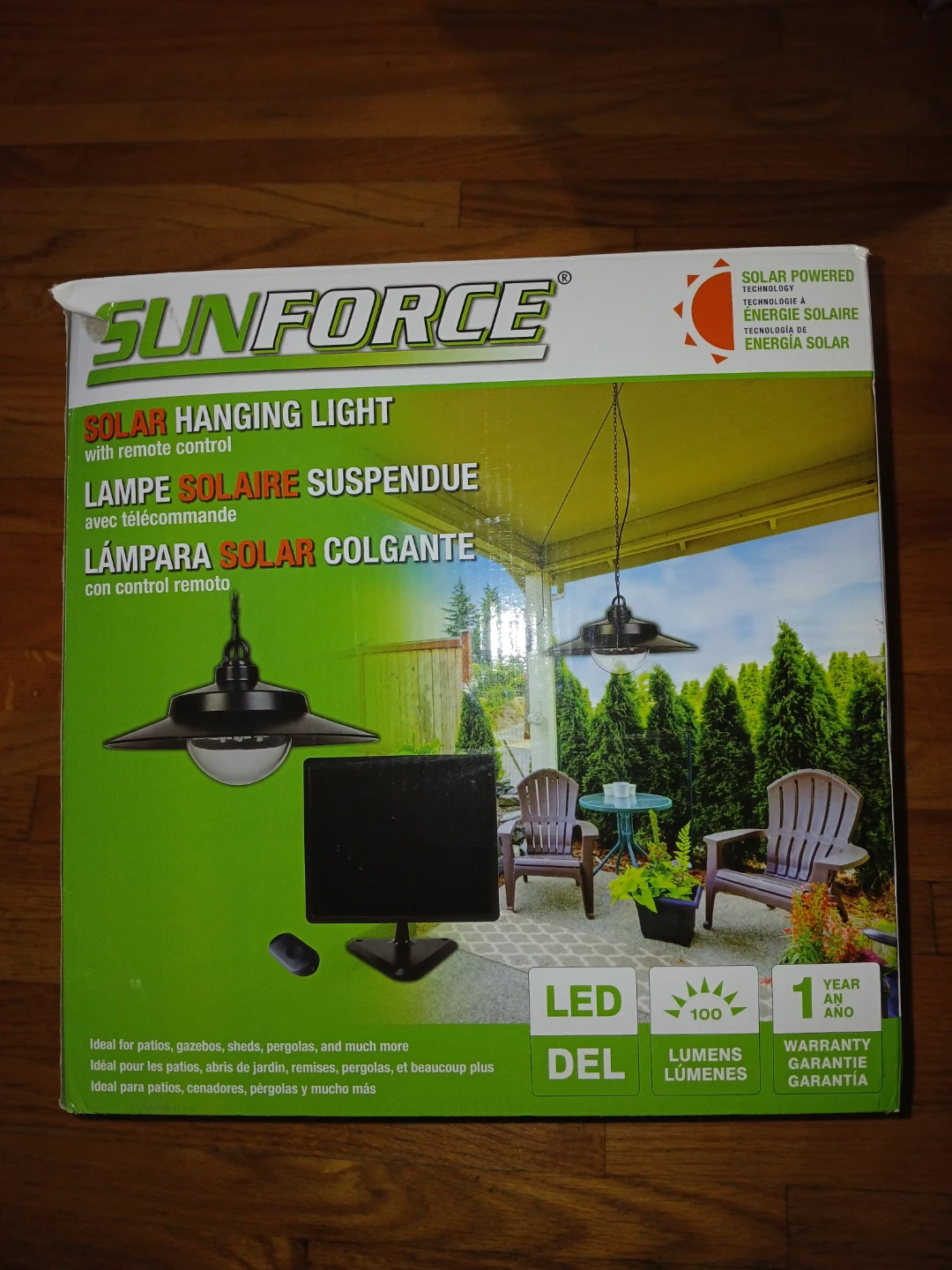 Sunforce Solar Hanging Light