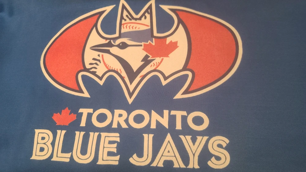 Toronto Blue Jays and Batman Hoodie - photo 3