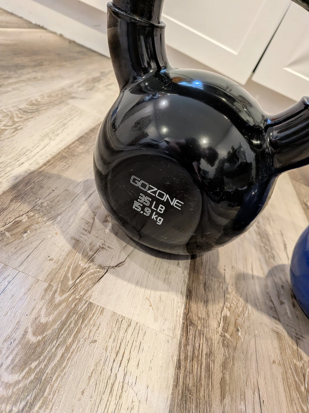 Kettlebells (35lb, 25lb, 15lb) - photo 2