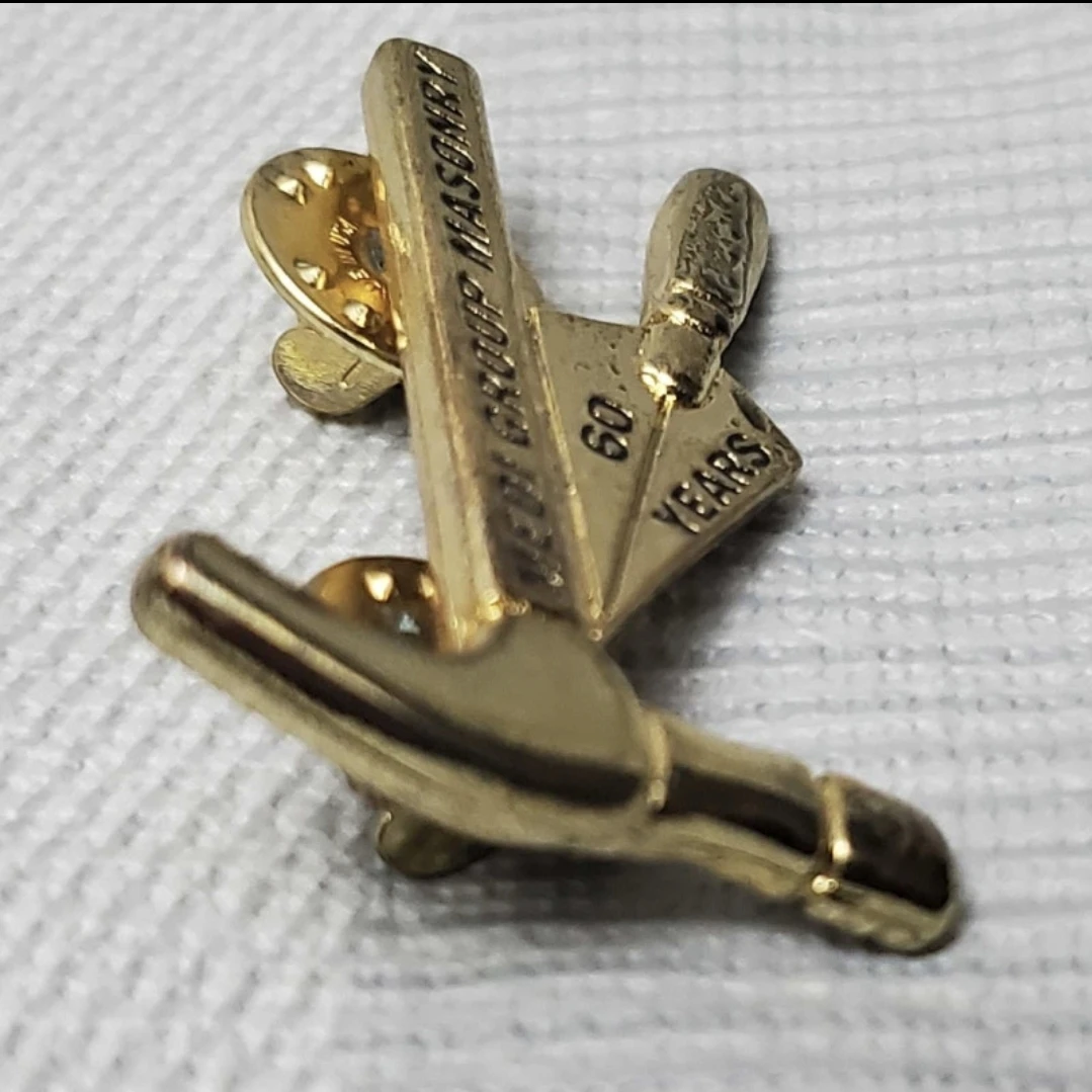 Medi group masonry 60 year anniversary pin - photo 2