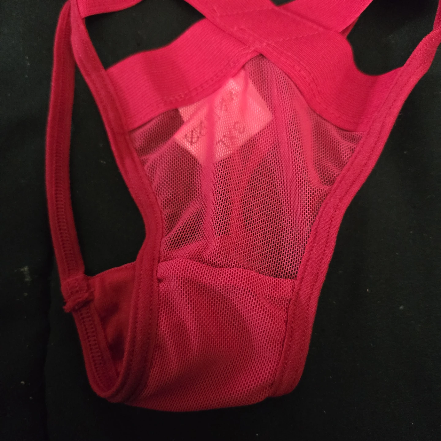 Red Strappy Lingerie Set - photo 4