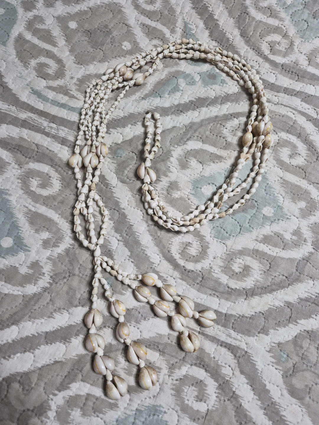 Beautiful Vintage Sea Shell Plant  Hanger