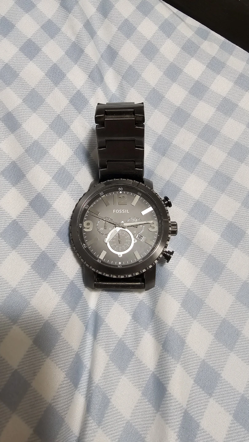 Fossil Gunmetal Steel Watch 50mm - photo 4