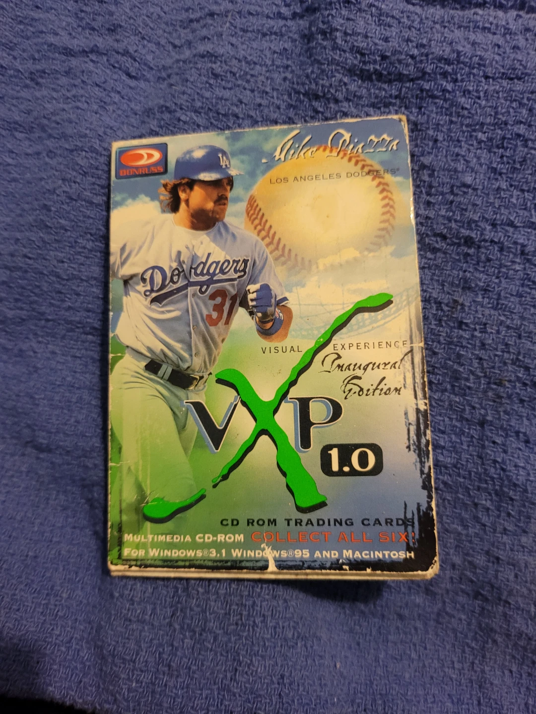 Donruss Mike Piazza Visual Experience 1.0 CD ROM Trading Cards - photo 4