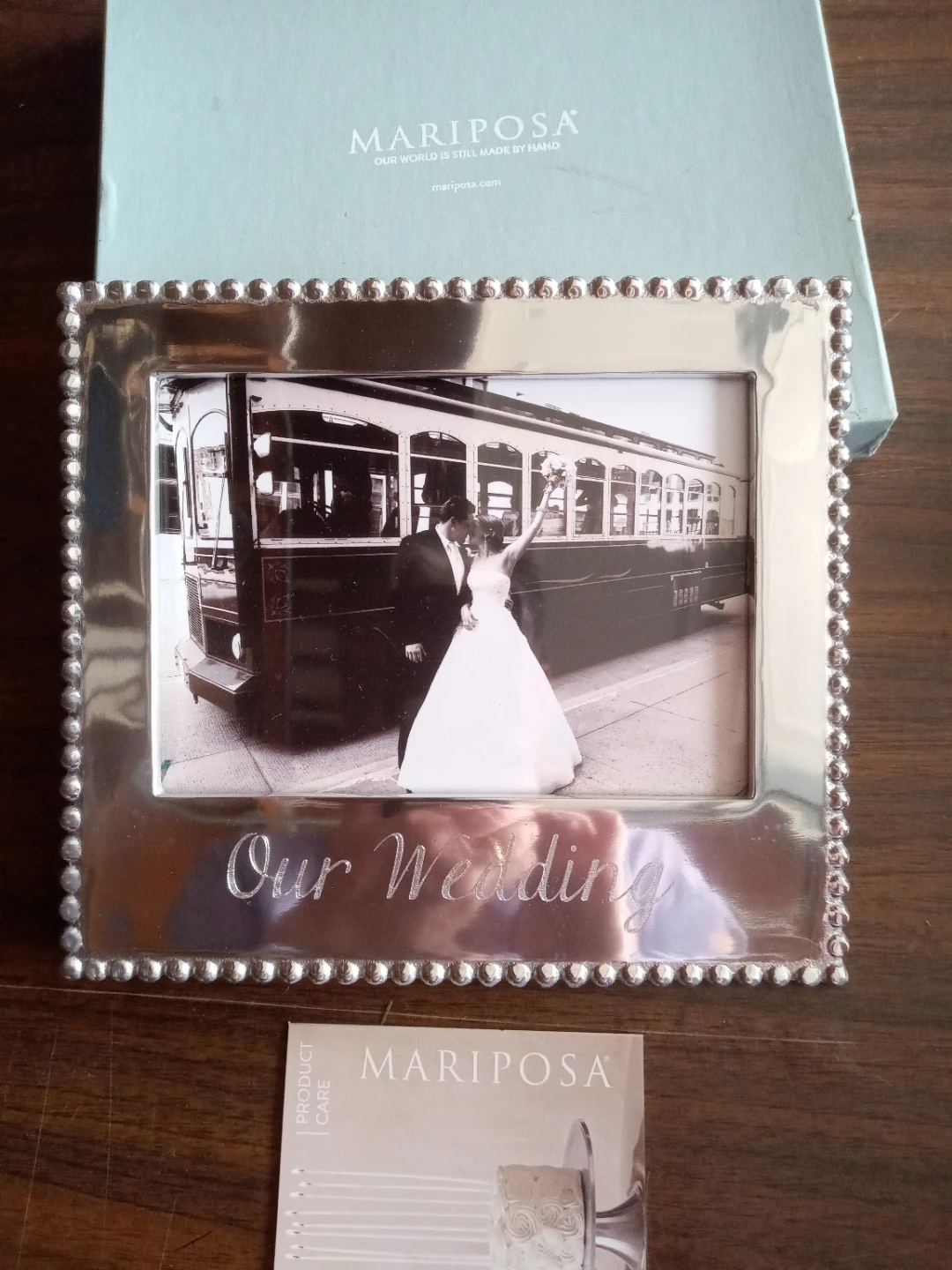 Mariposa "Our Wedding" 5x7 Frame - photo 2
