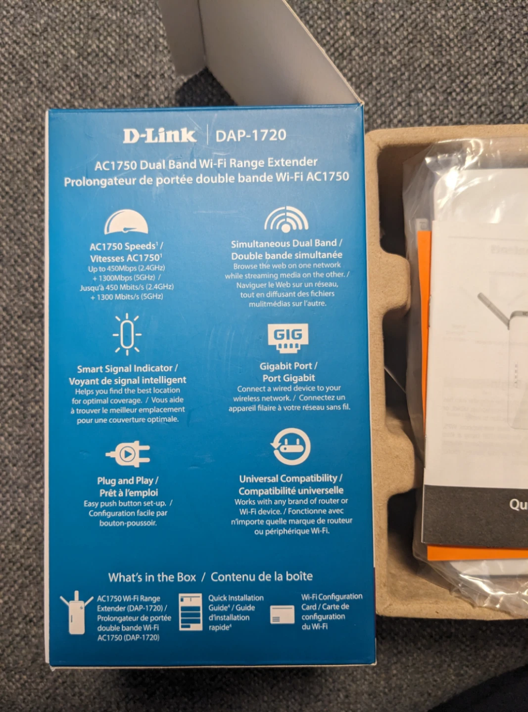 D-Link AC1750 Dual Band Wi-Fi Range Extender DAP-1720 - photo 4