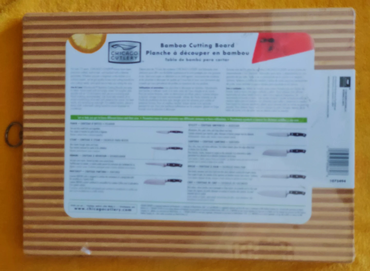 Chicago Cutlery Bamboo Cutting Board - photo 2
