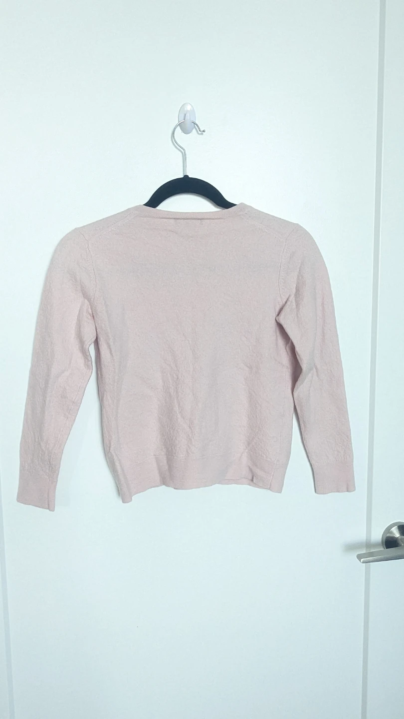 Lord & Taylor Pink Fine Merino Wool Sweater - photo 4