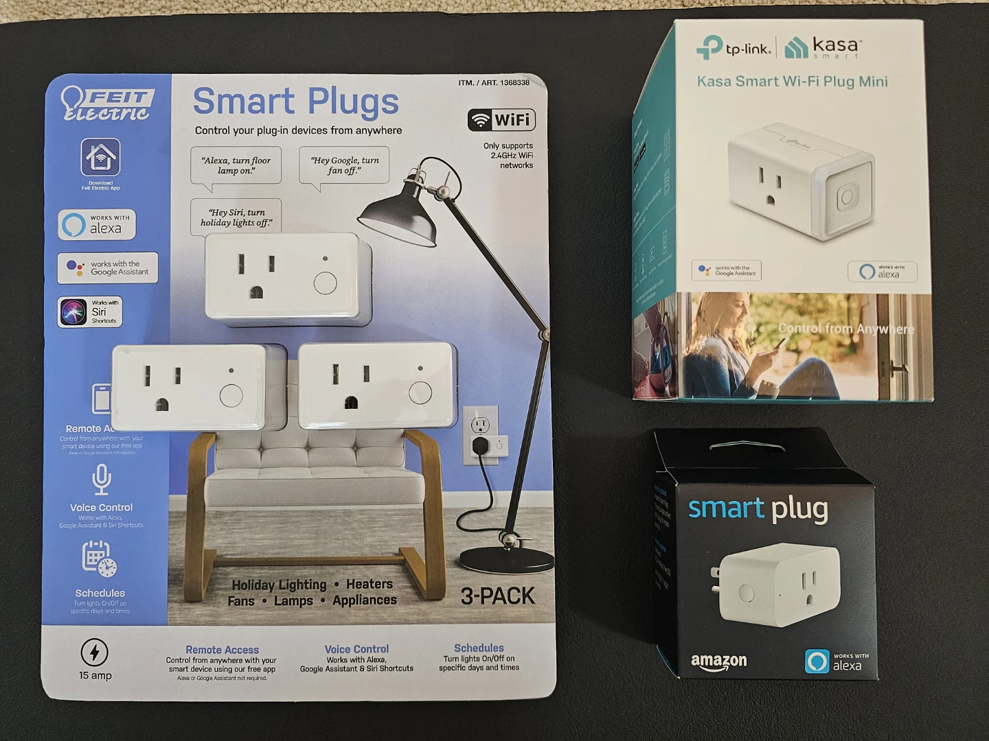 BRAND NEW  Factory Sealed Misc SMART PLUGS 5 In Total