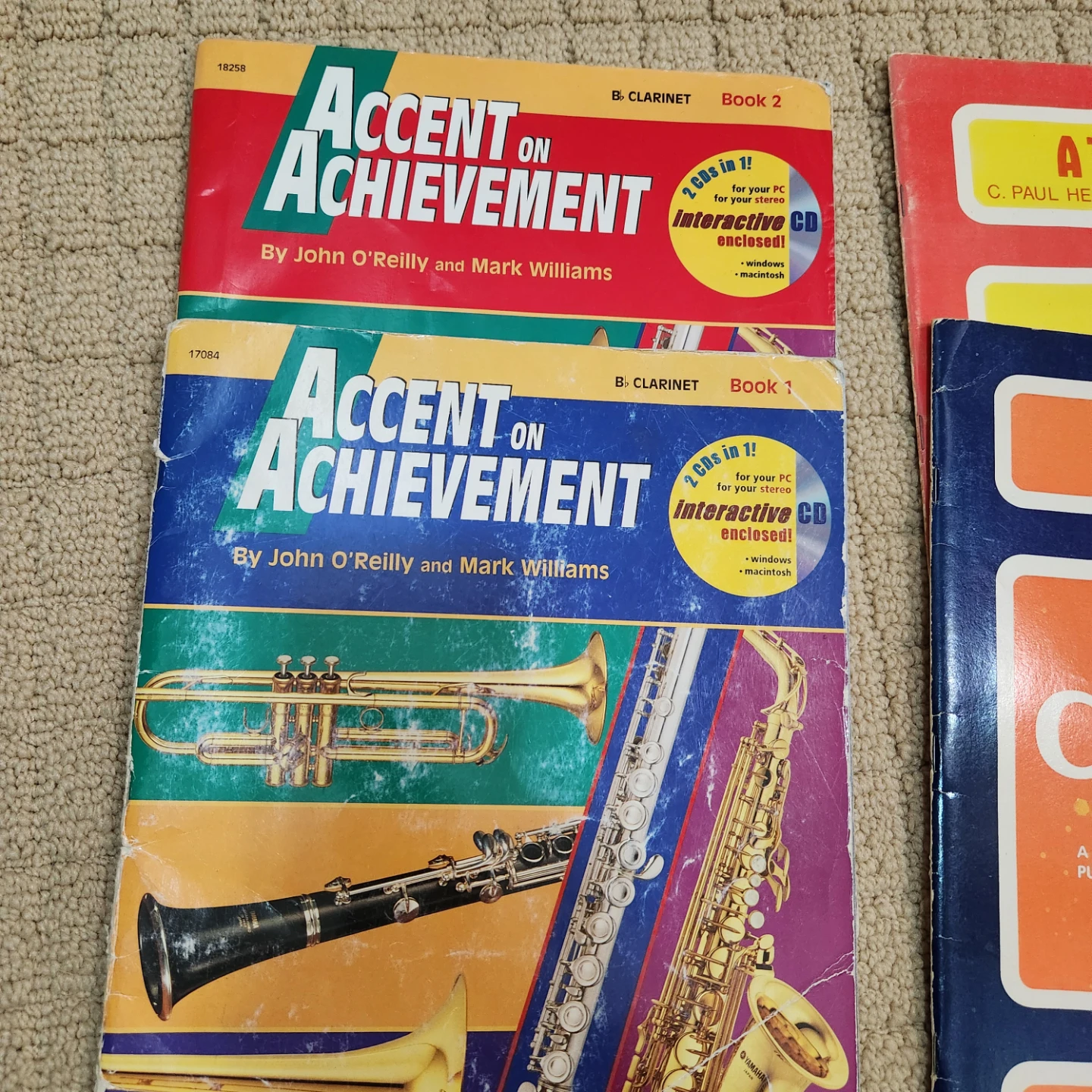 6 clarinet books music instruction etc - photo 2
