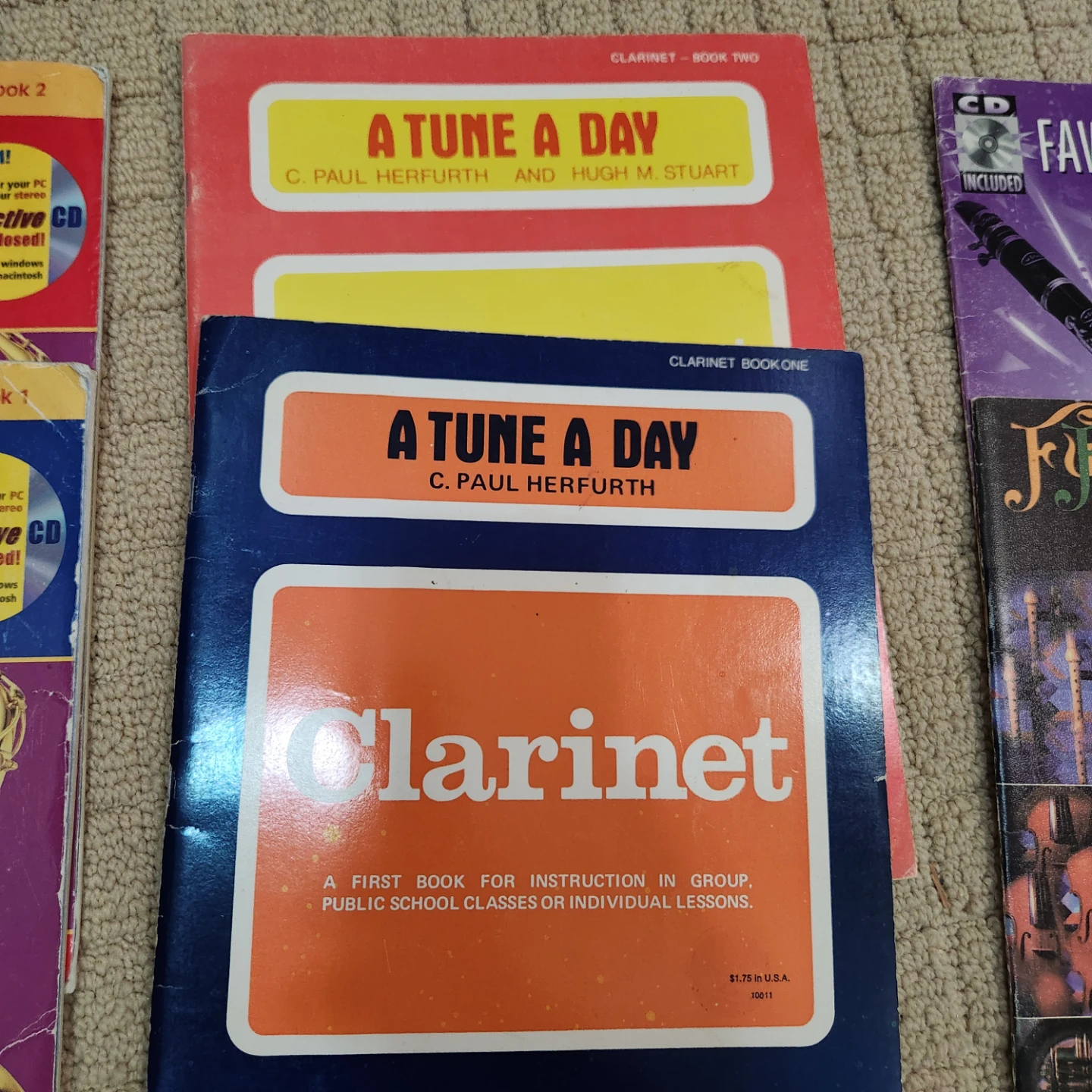 6 clarinet books music instruction etc - photo 3