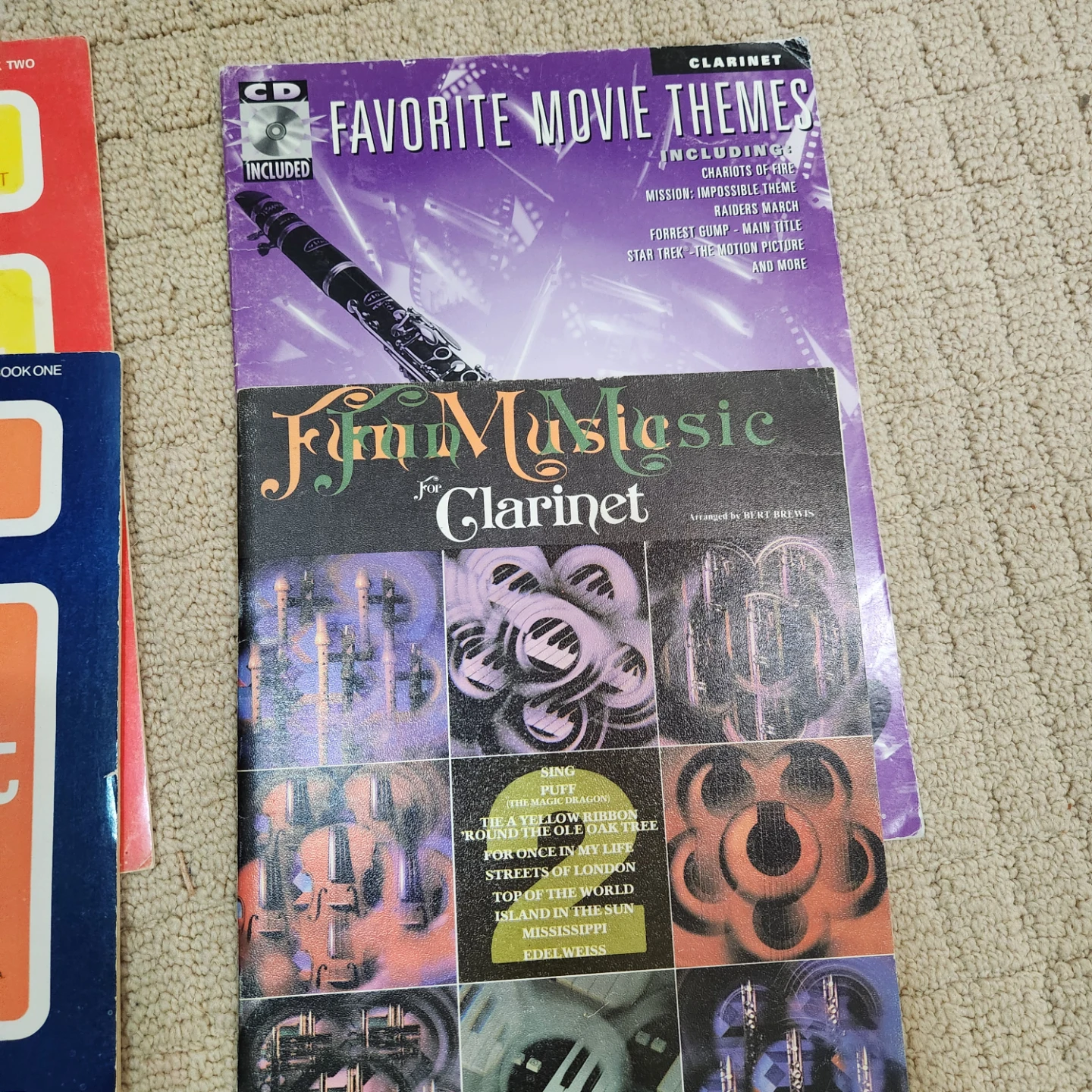 6 clarinet books music instruction etc - photo 4