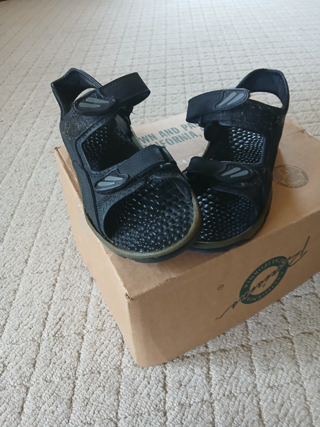 Black Water Sandals