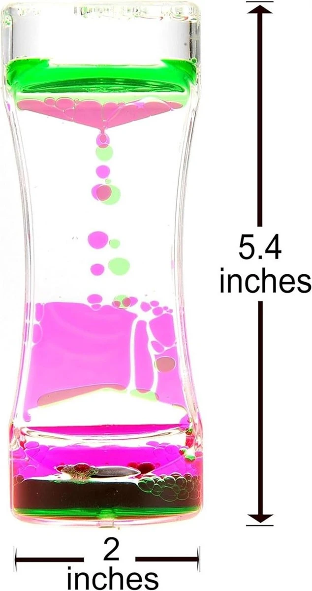 Timer Liquid Motion Bubbler Toy