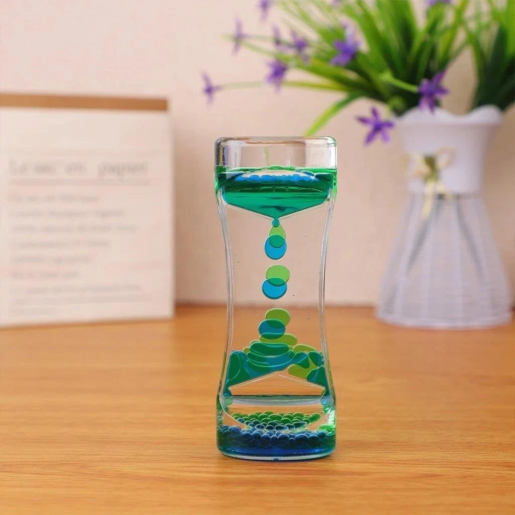 Timer Liquid Motion Bubbler Toy - photo 3