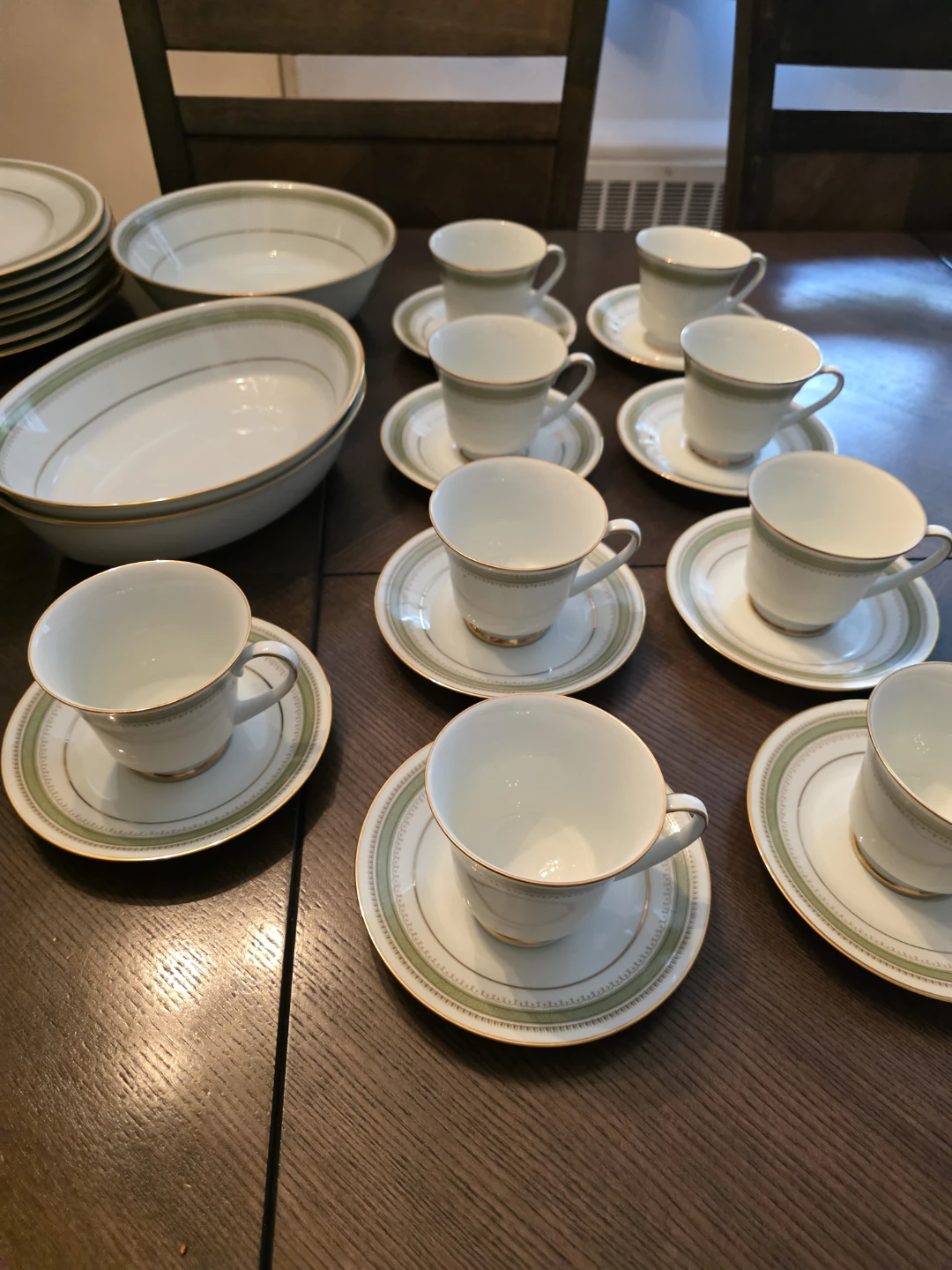 56 Pcs. Noritake 2893 Fine China Dishware - photo 5
