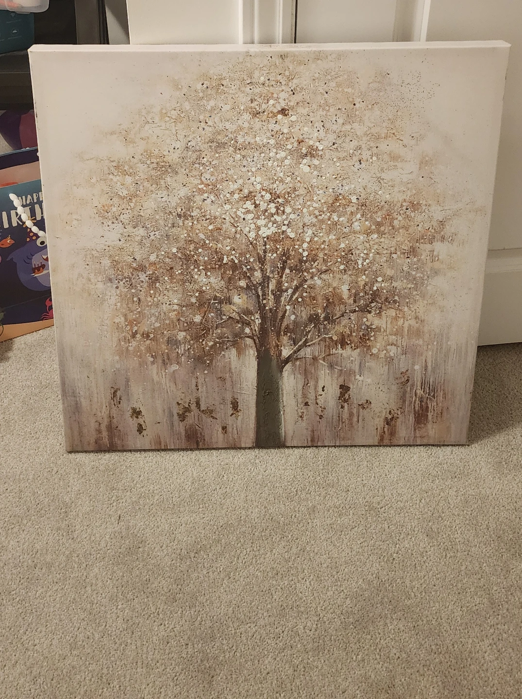 Abstract Tree Canvas Wall Art
