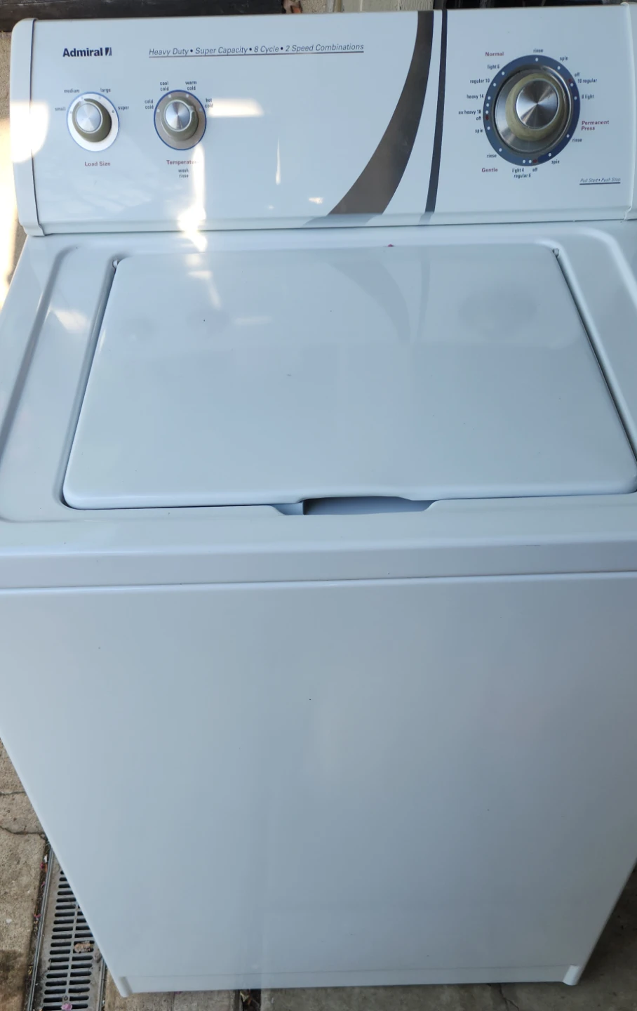 Admiral Heavy Duty Washer