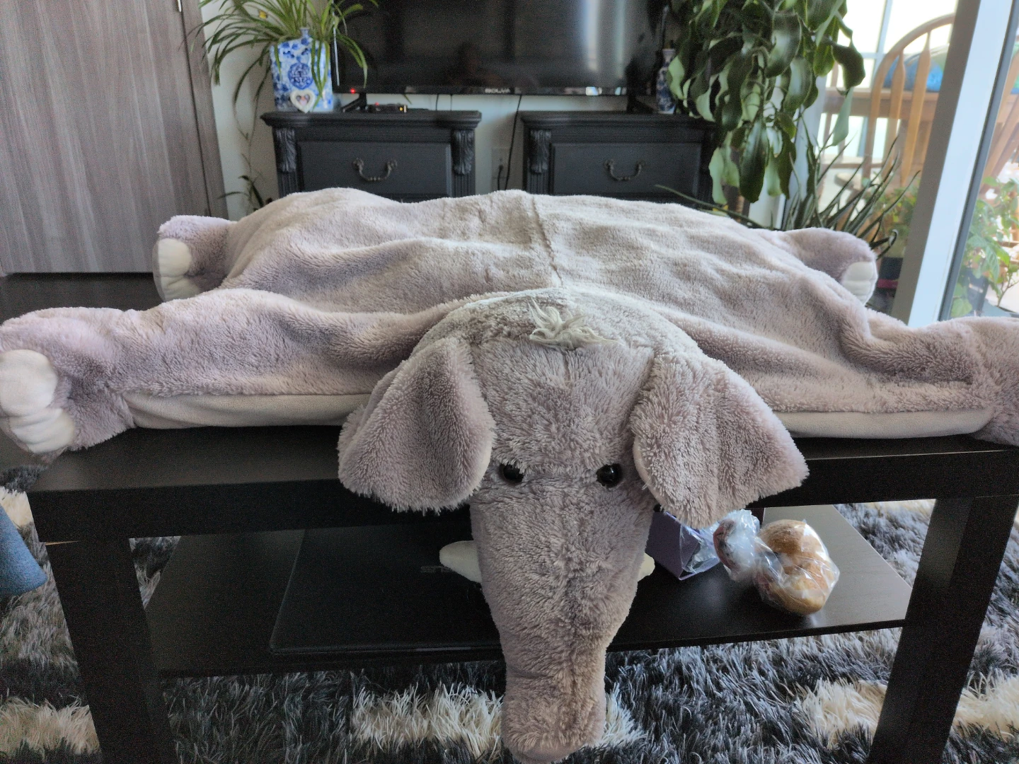 Plush Elephant for Sleeping / Lounger