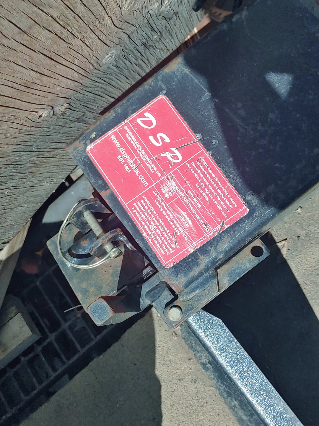 DSP 5th Wheel Trailer Hitch