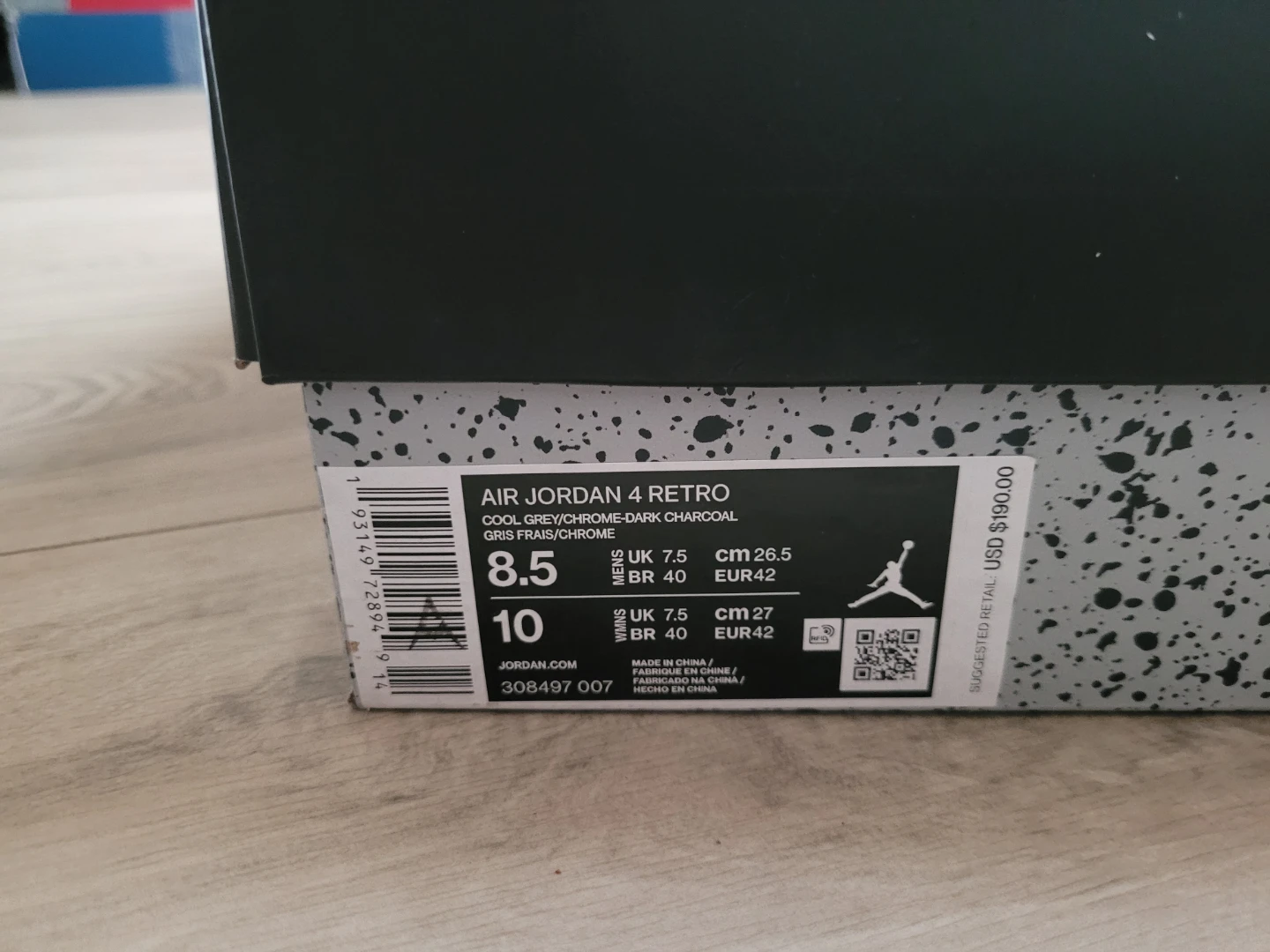 Air Jordan 4 Retro Cool Grey - photo 3