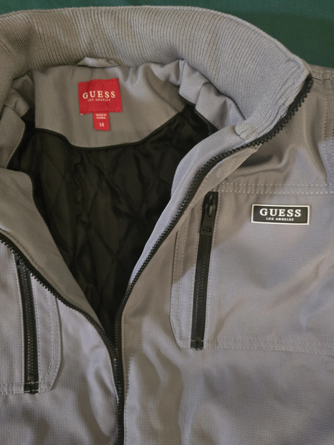 Guess Boys Jacket Size 14 Grey - photo 2