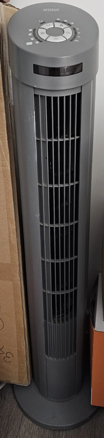 Tower Fan - Grey