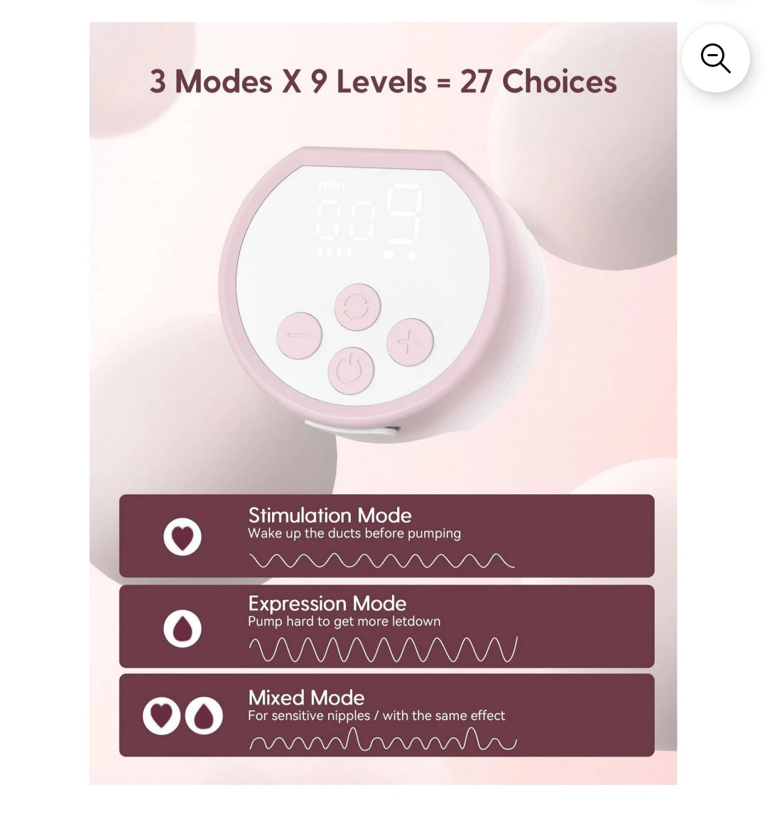 Momcozy S12Pro-V Hands-free Double Breast Pumps - photo 3