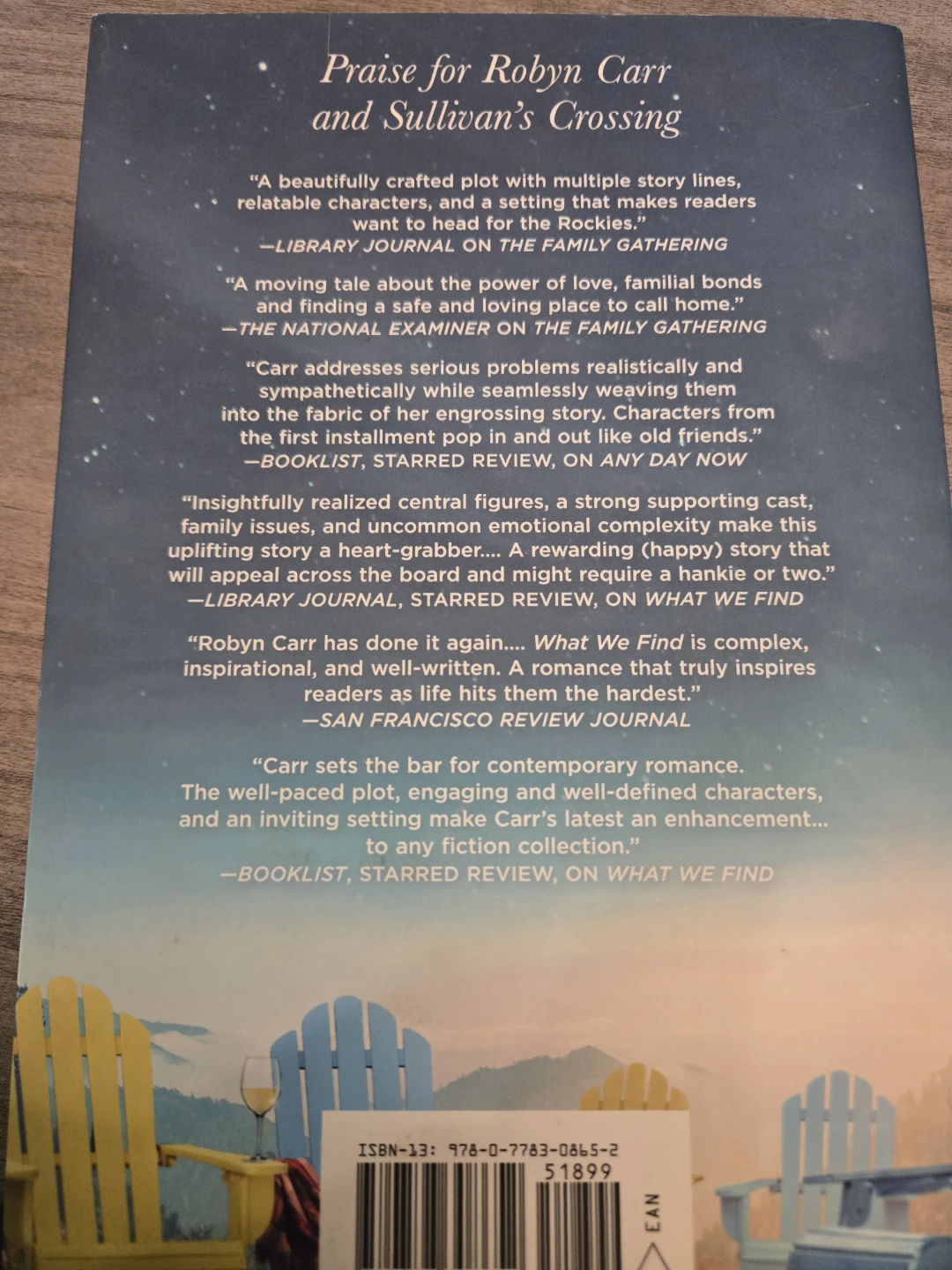 The Best of Us by Robyn Carr - A Sullivan's Crossing Novel - photo 2