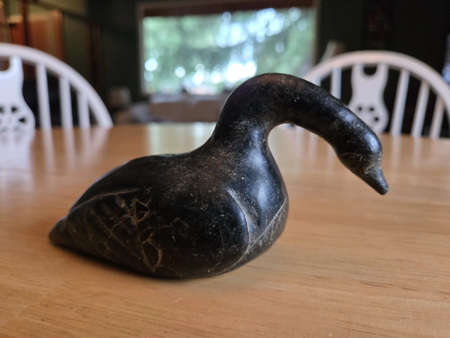 Inuit Carving Signed (Daniel Inukpuk)