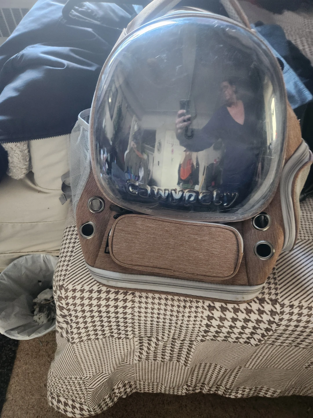 Cat Carrier Backpack with Bubble Window