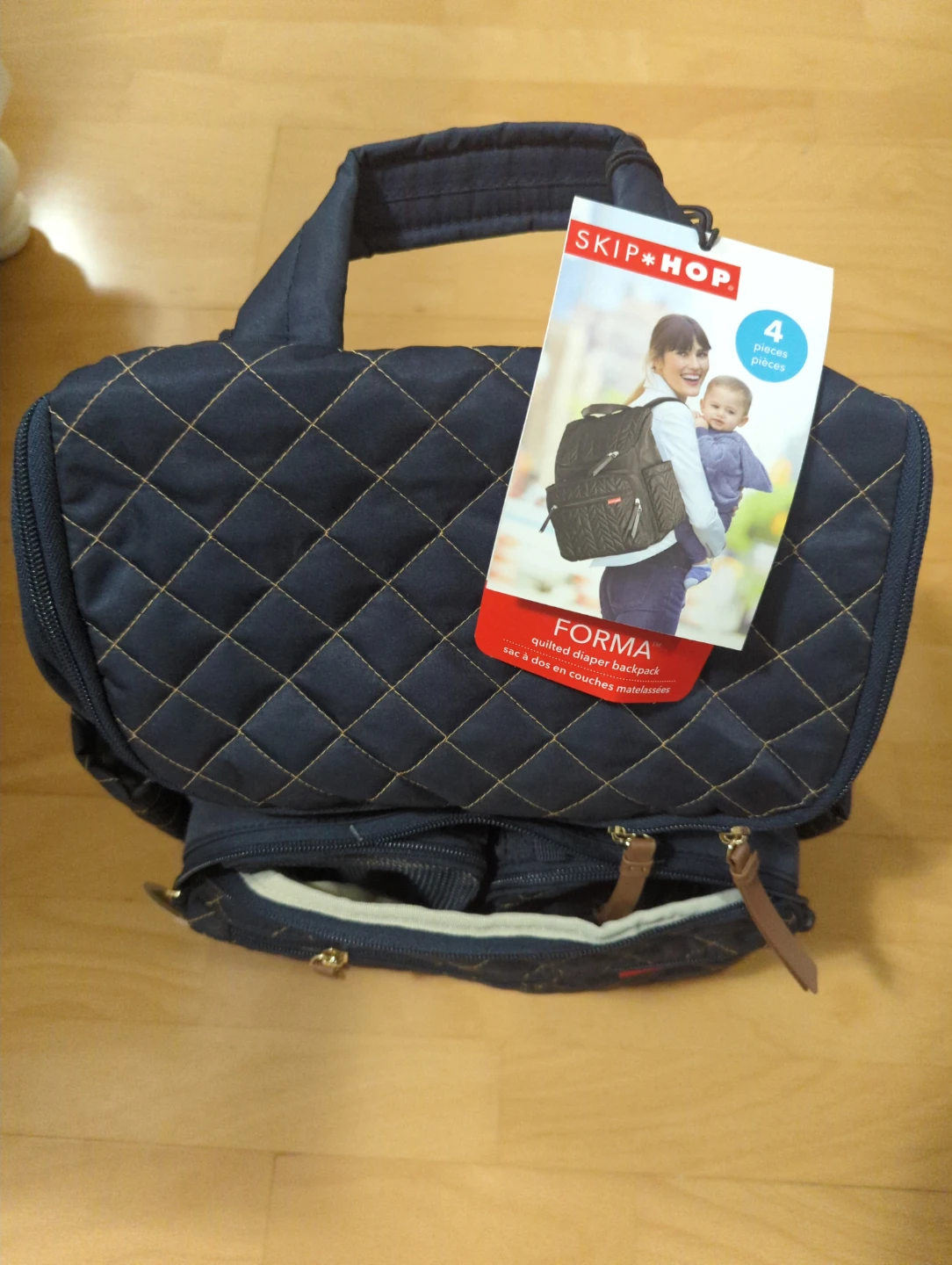 Skip Hop FORMA Quilted Diaper Backpack