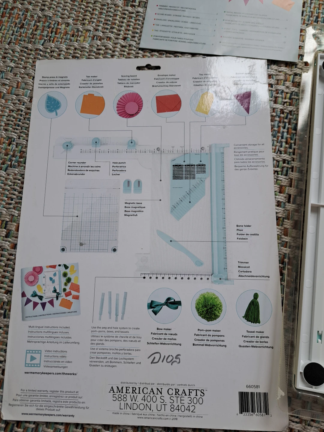 Guillotina R Memory Keepers The Works Craft Tool