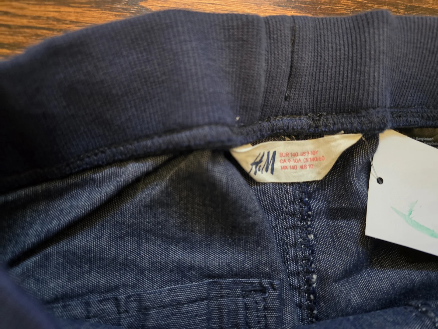 H&M Boys Blue Jogger Pants Size 9/10Y - photo 4