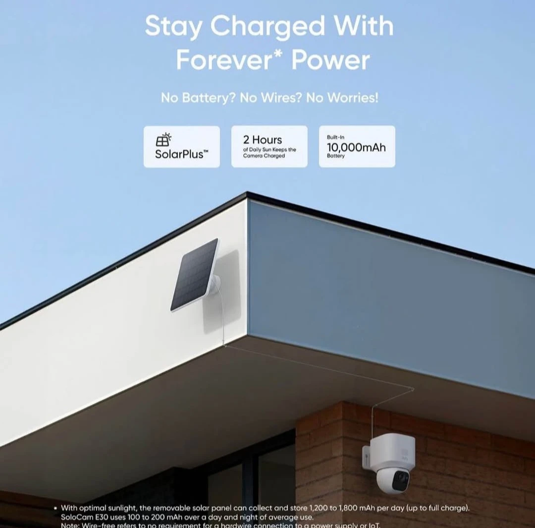 eufy Solar Panel for Security Camera - photo 2
