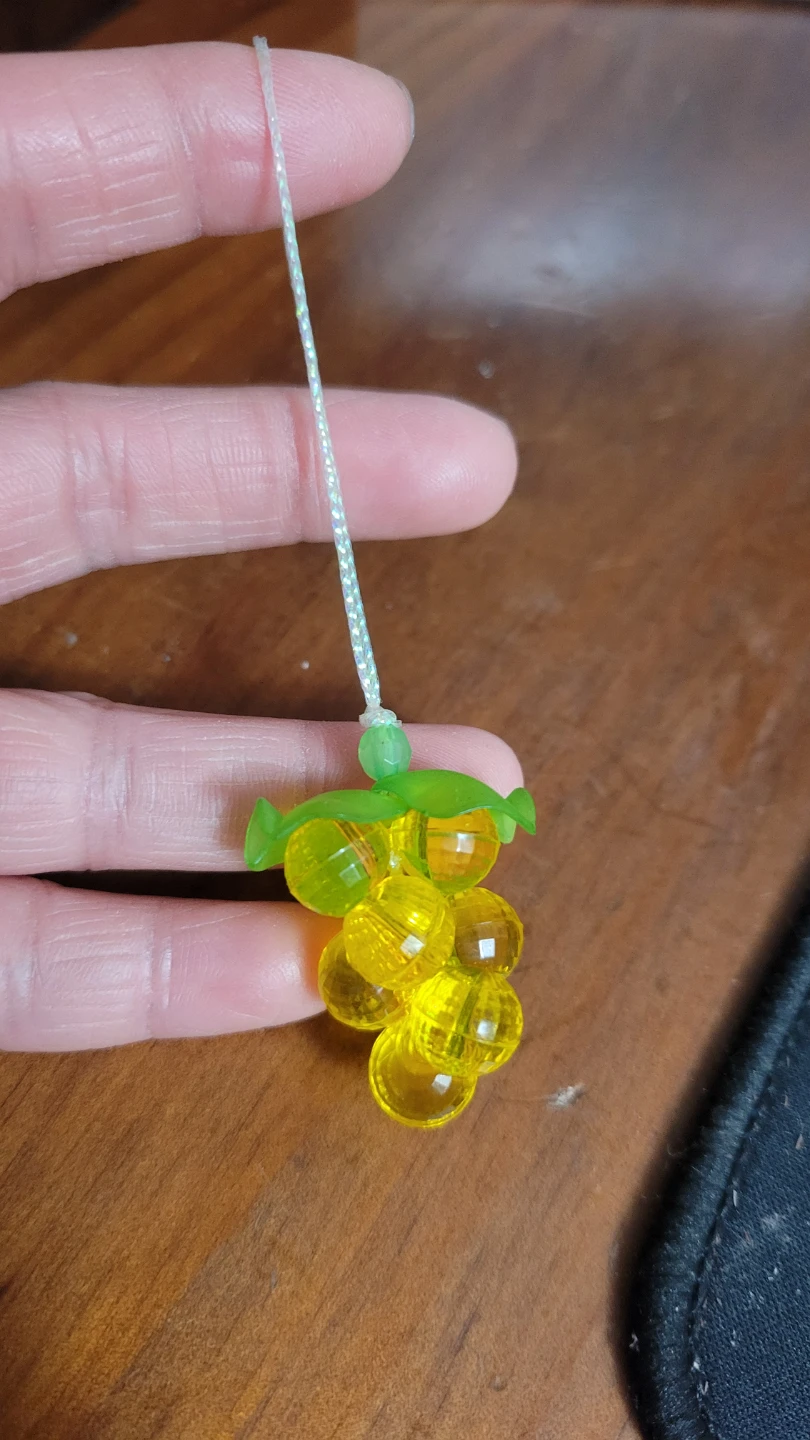 Yellow Grape Charm - photo 2