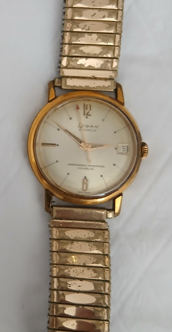 Logan 21 Jewels Manual Wind Watch