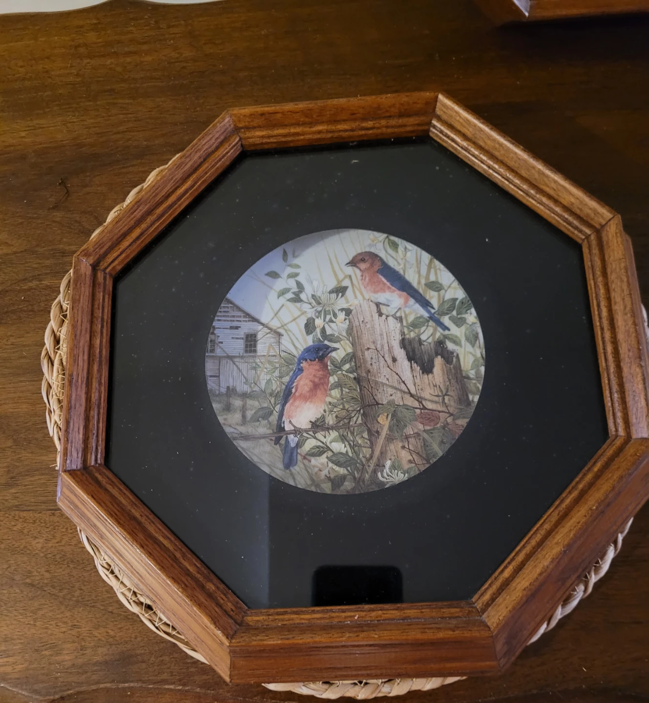 The Old Wooden Bucket Decorative Plate