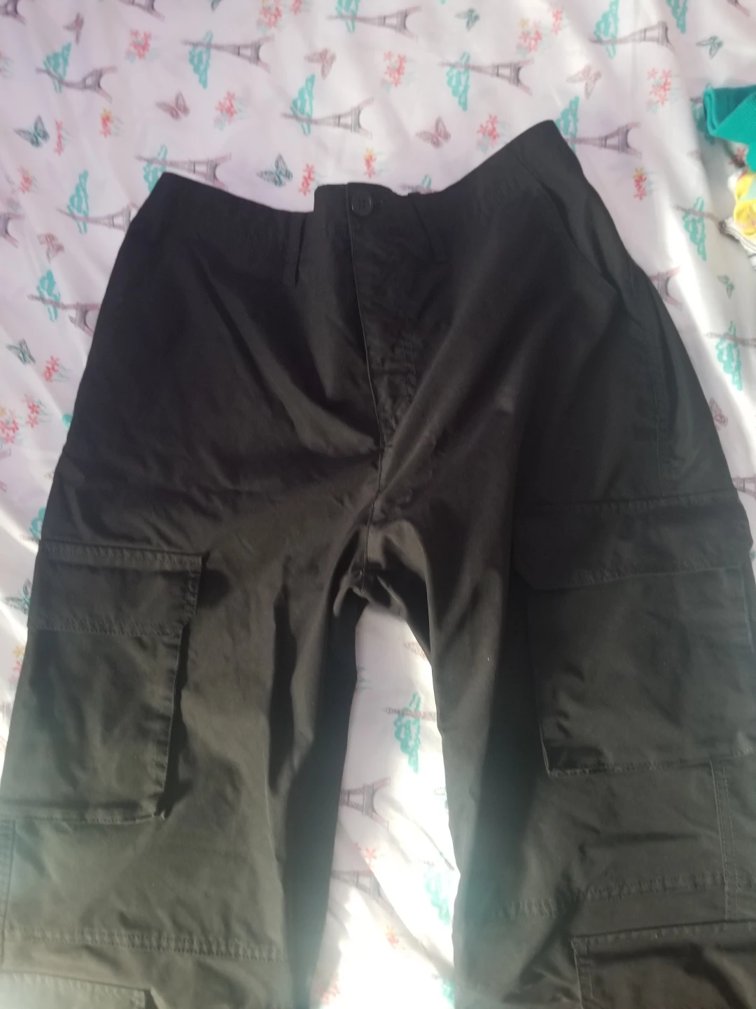Black Cargo Pants