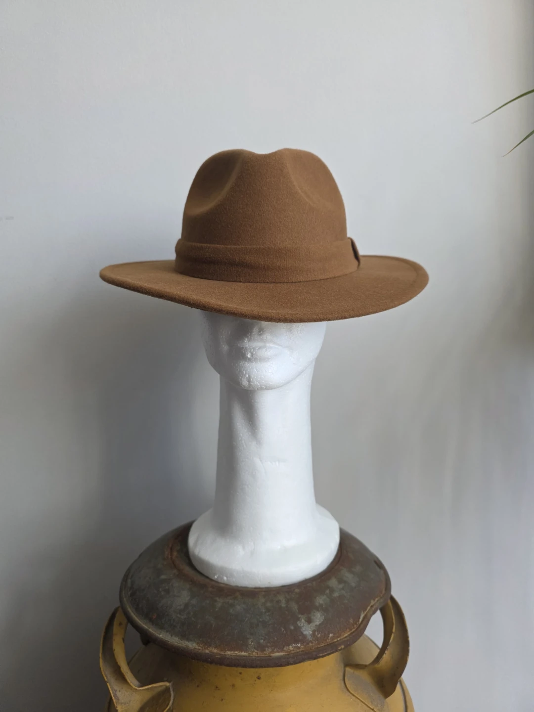 Unisex Brown Fedora Hat