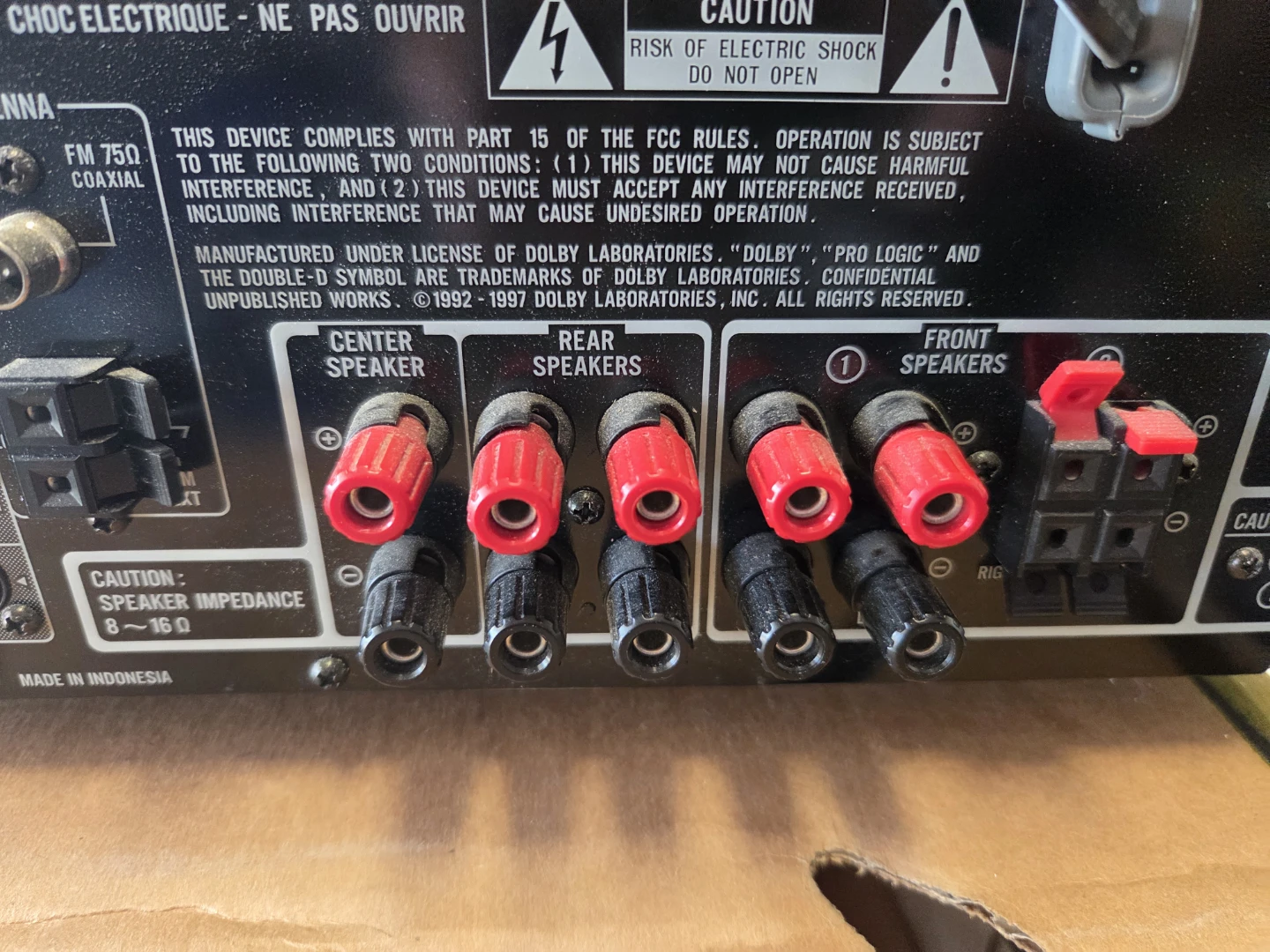 JVC RX-7010V Audio/Video Control Receiver - photo 3
