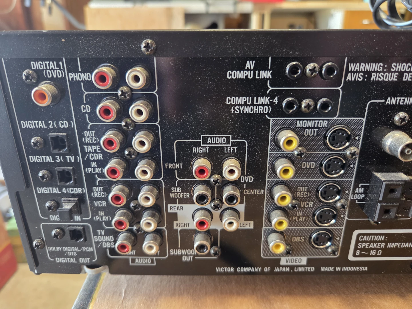 JVC RX-7010V Audio/Video Control Receiver - photo 4