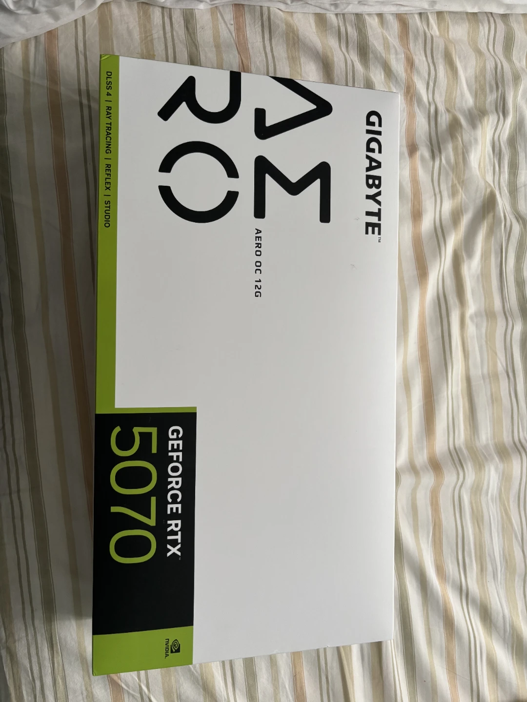Gigabyte GeForce RTX 5070 AERO OC 12G Graphics Card