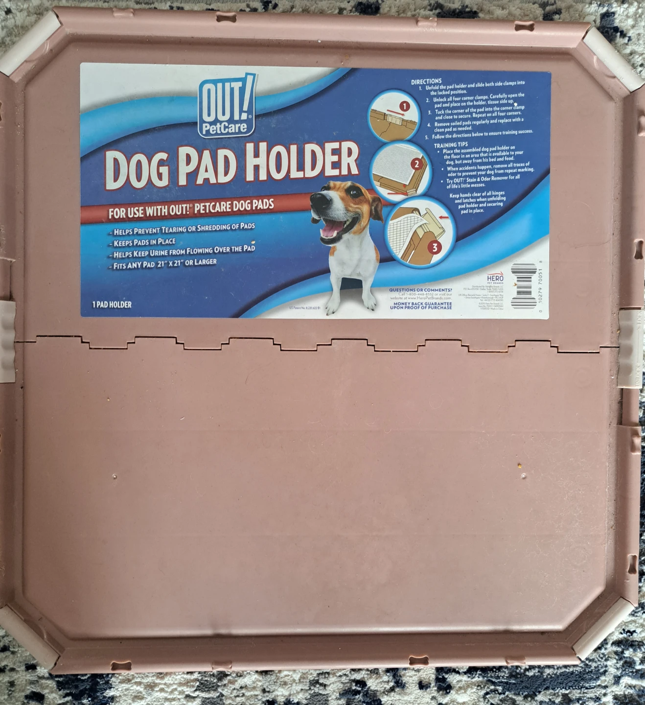 OUT! PetCare Dog Pad Holder