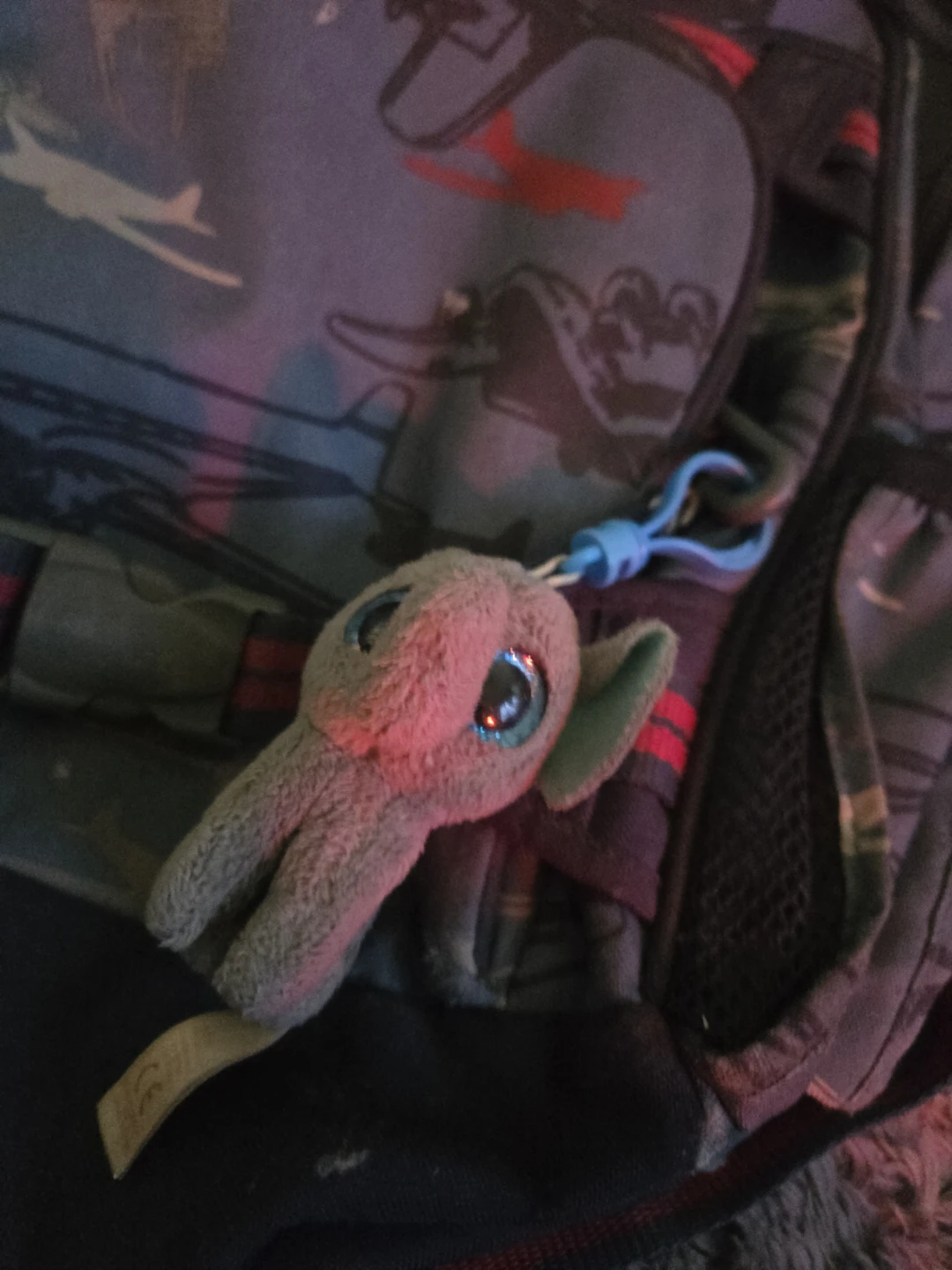 Kids Airplane and Compass Print Backpack - photo 5