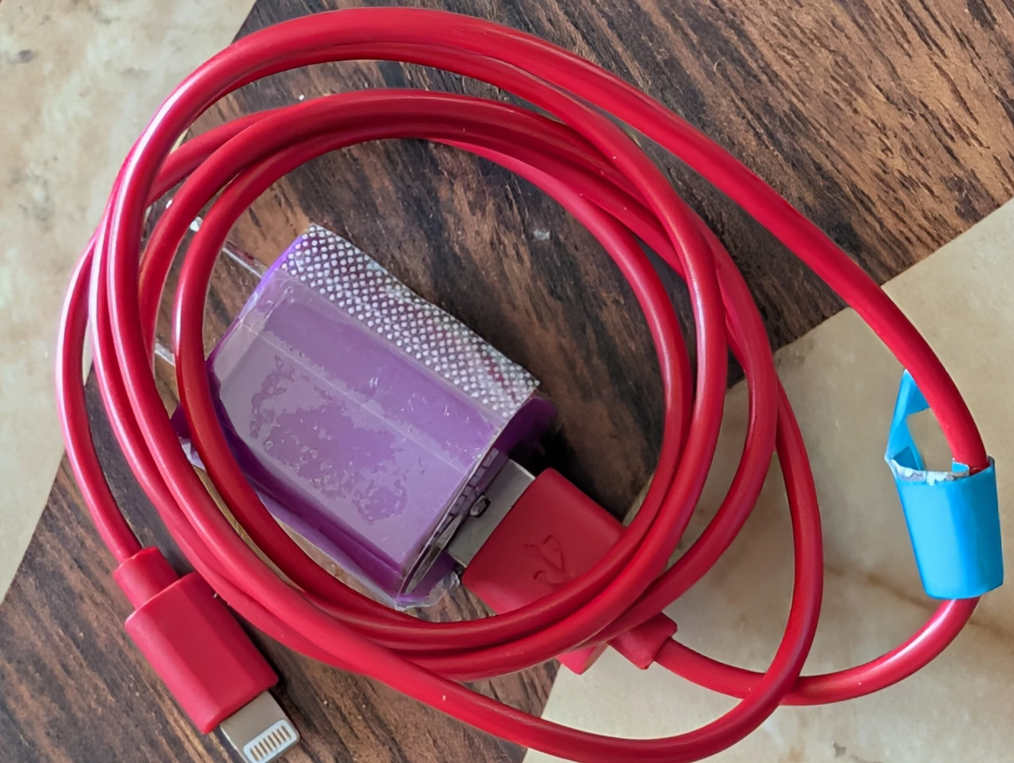iPhone charger