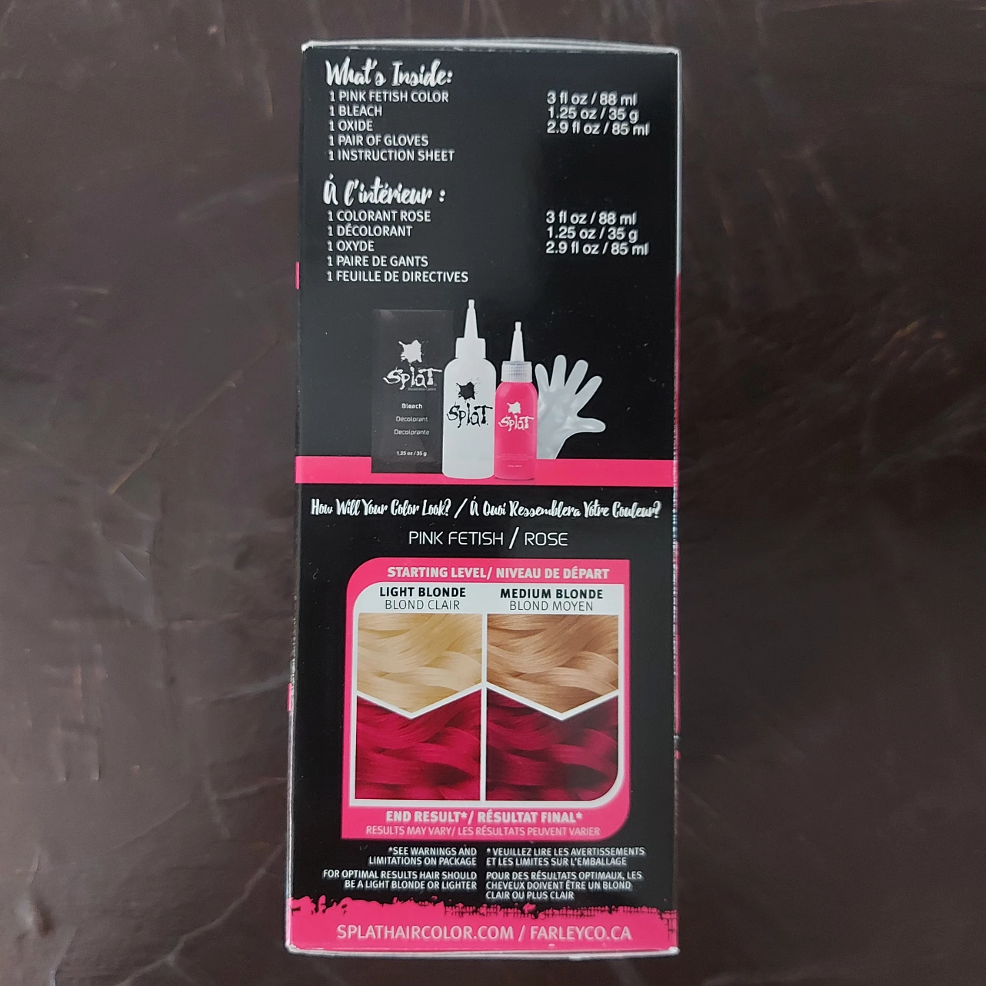 FREE - Splat Pink Fetish Rebellious Hair Dye Kit - photo 2