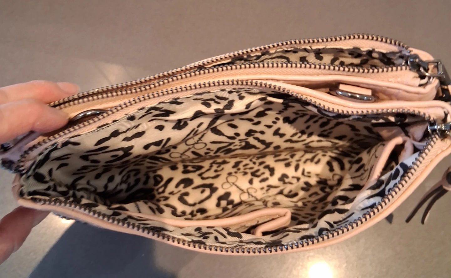 Jessica Simpson Pink Clutch/Crossbody Bag with Studs - photo 4