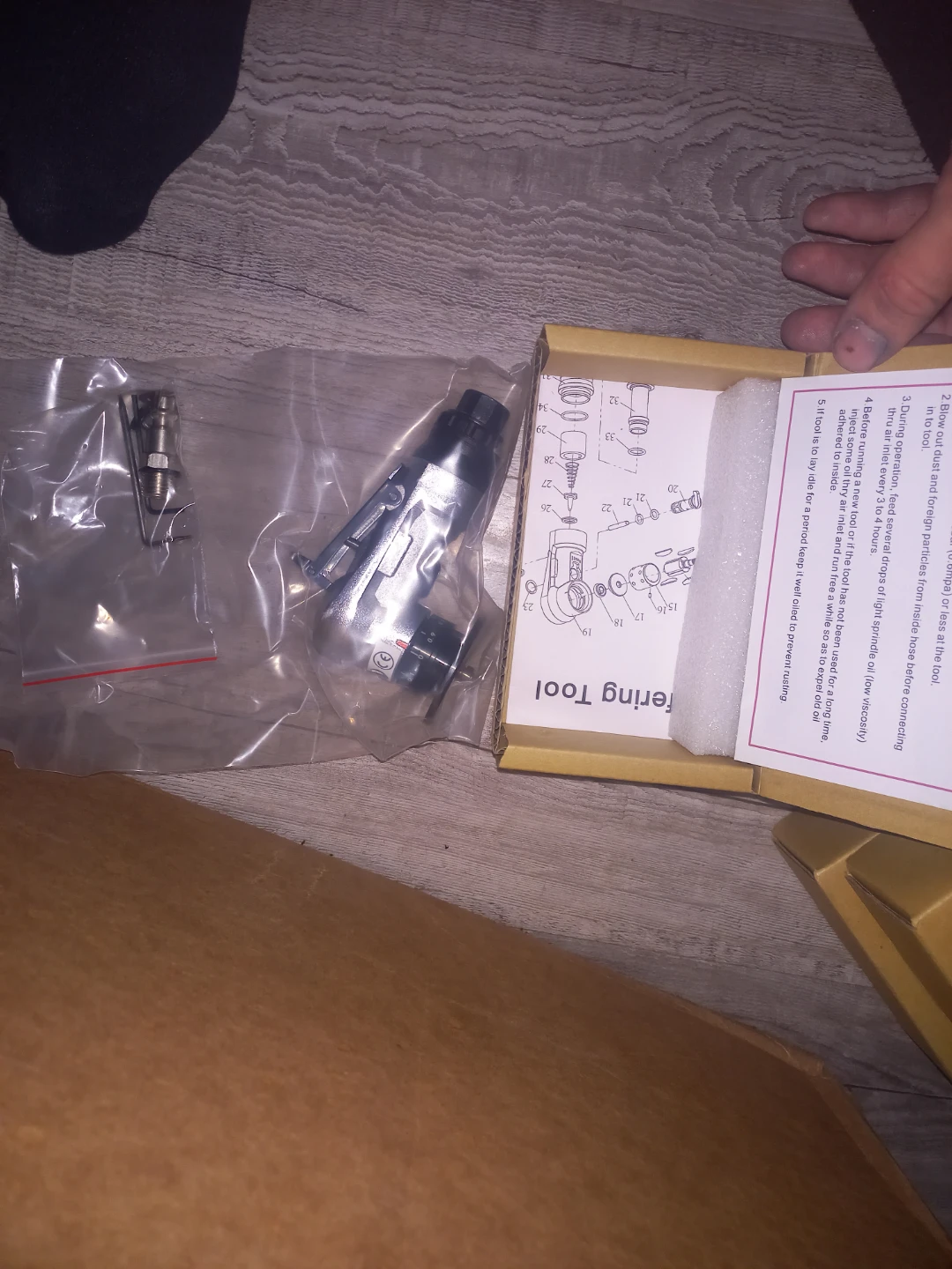 BaiNuo Mini Pneumatic Chamfering Tool - photo 5