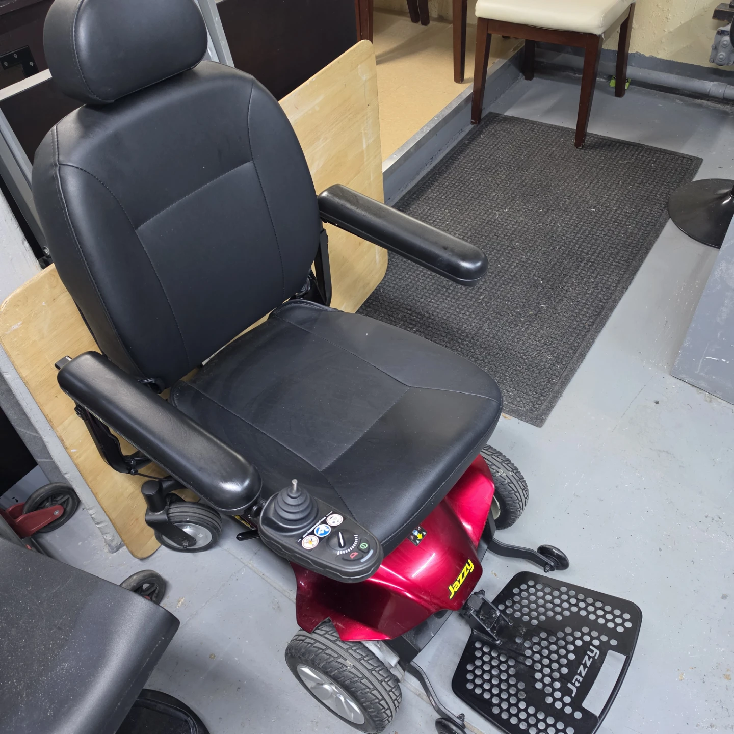 Jazzy Red Power Wheelchair